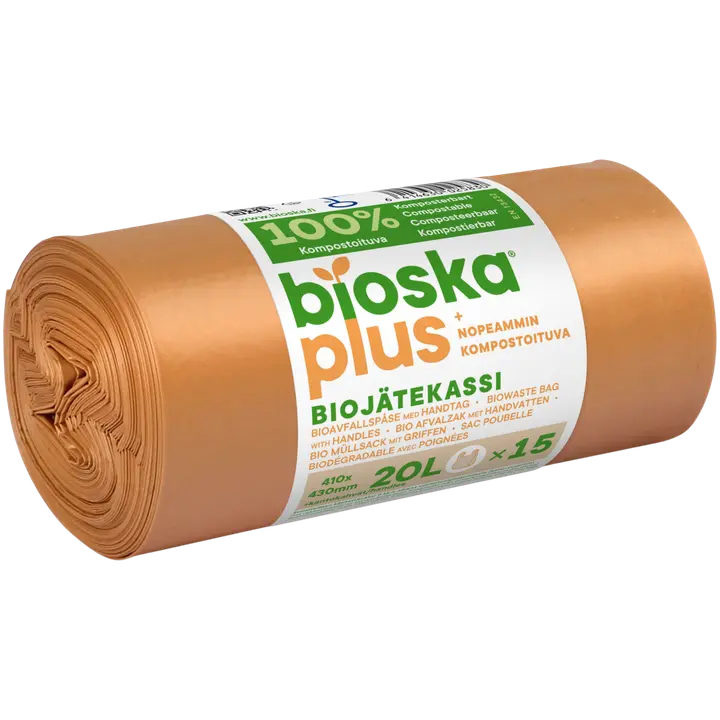 Sanka-BioskaPlus 20L biojätekassi