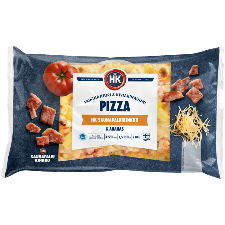 HK Pizza Kinkku-ananas 230g