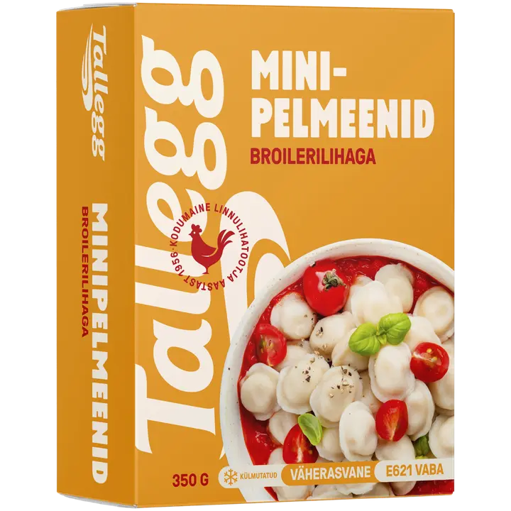 Tallegg Minipelmeenid Broilerilihaga 350 g