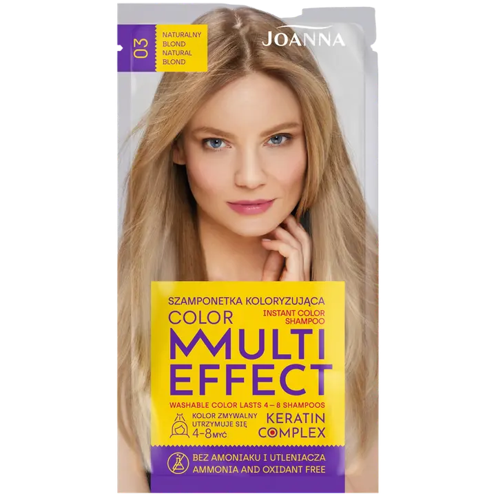 Tooniv šampoon Joanna Multi Effect natural blond 03