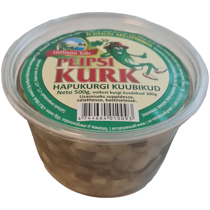 Peipsi hapukurgikuubikud 500g