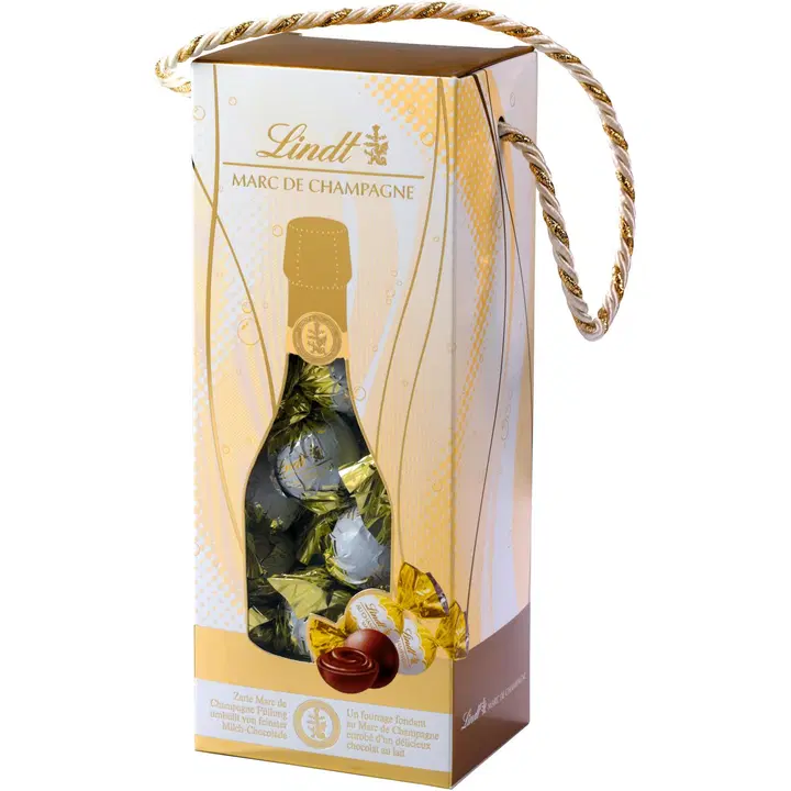 Lindt Marc de Champagne täyte maitosuklaakuula 350g