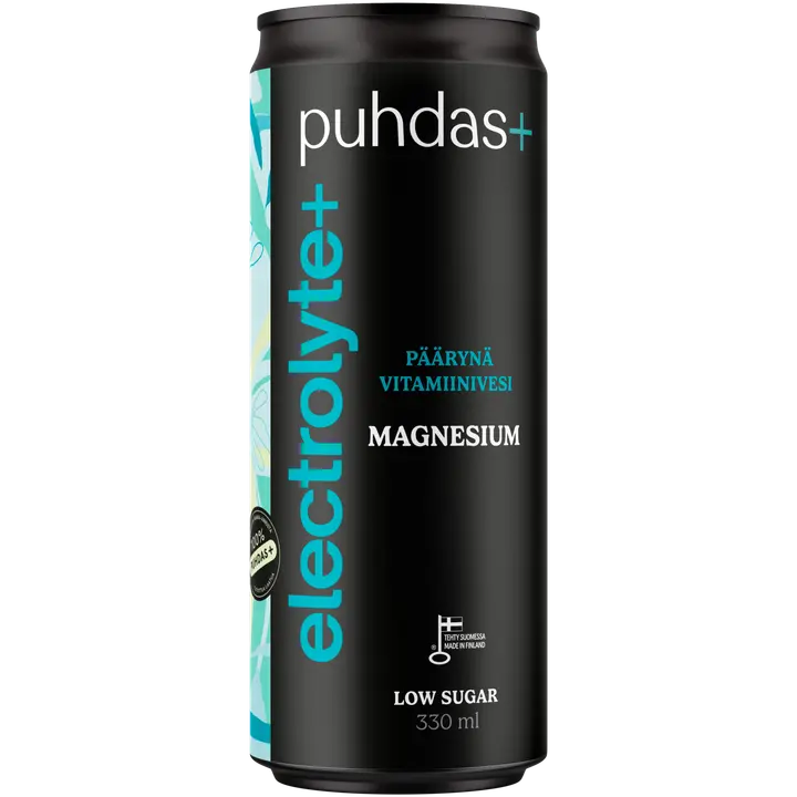 Puhdas+ Electrolyte+ vitamiinivesi päärynä 330 ml