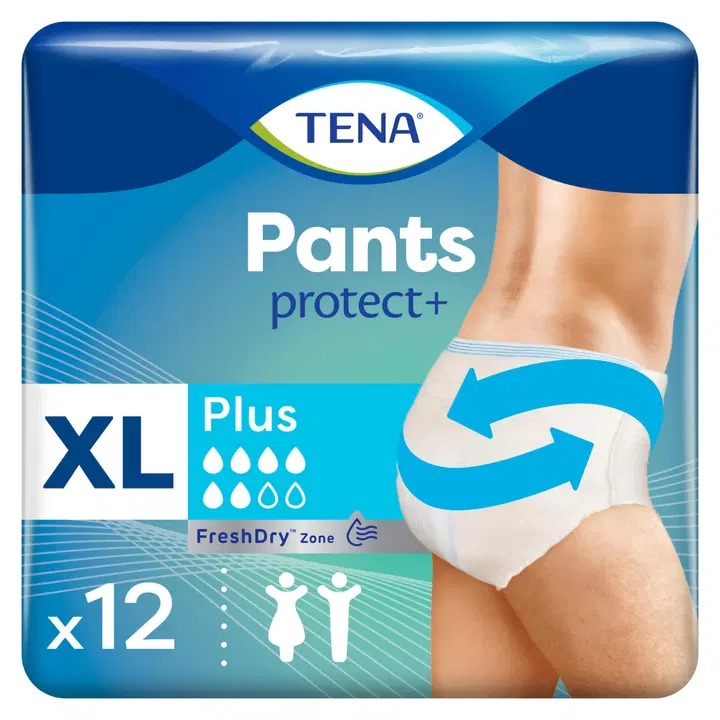 TENA Pants Plus inkontinenssihousut XL 12 kpl