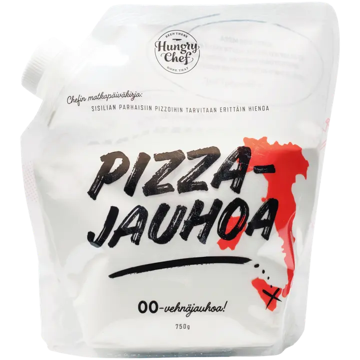 750g Hungry Chef Pizzajauho, 00-vehnäjauhoja