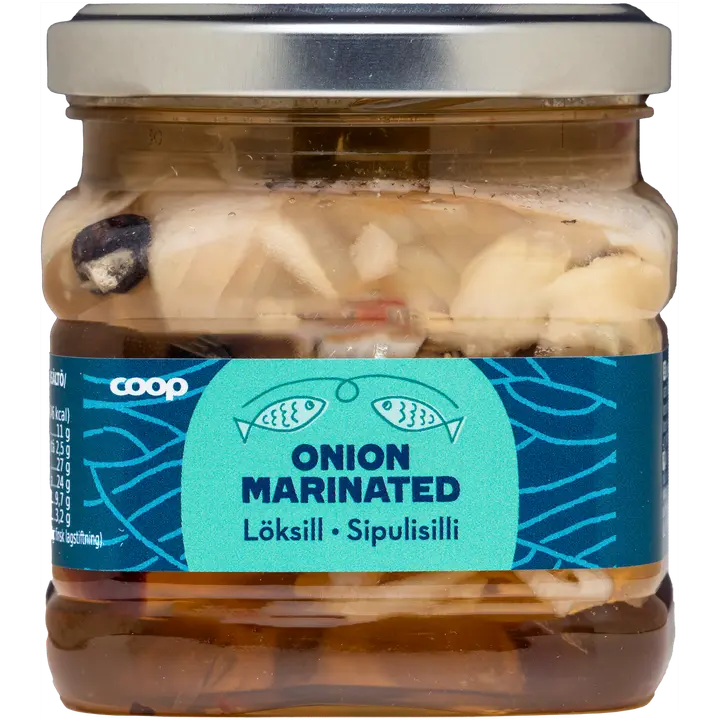 Coop Marineeritud Heeringas, Sibulaga 125G