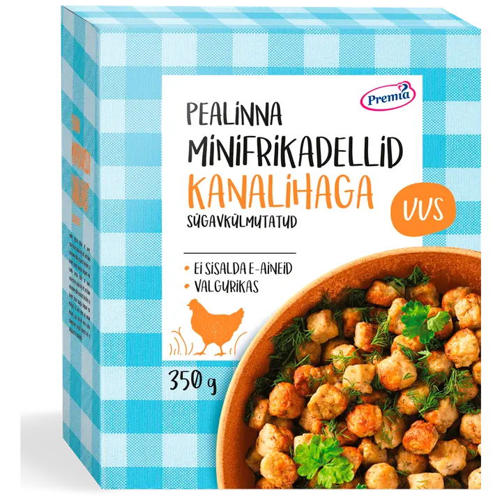 Pealinna Minifrikadellid kanalihaga 350 g