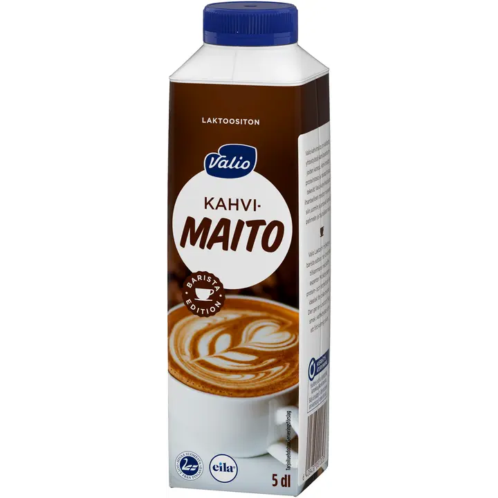 Valio kahvimaito 5 dl laktoositon