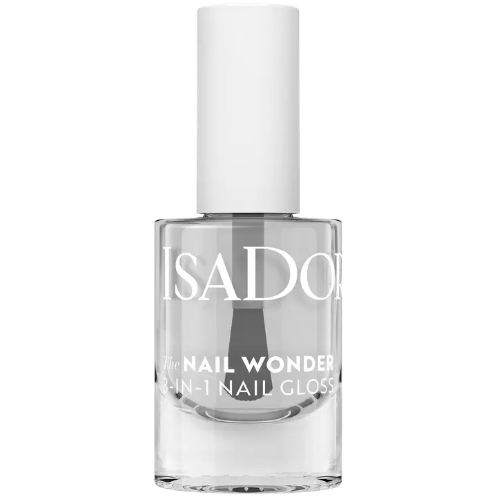 IsaDora The Nail Wonder 3 in 1 Nail Polish 01 Clear 3-in-1 Kynsilakka 5 ml