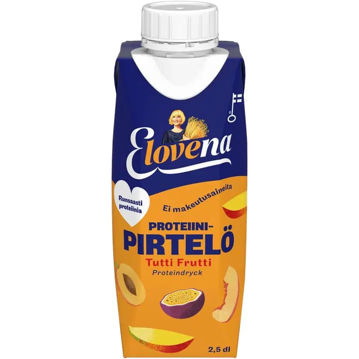 Elovena 2,5dl tutti frutti proteiinipirtelö