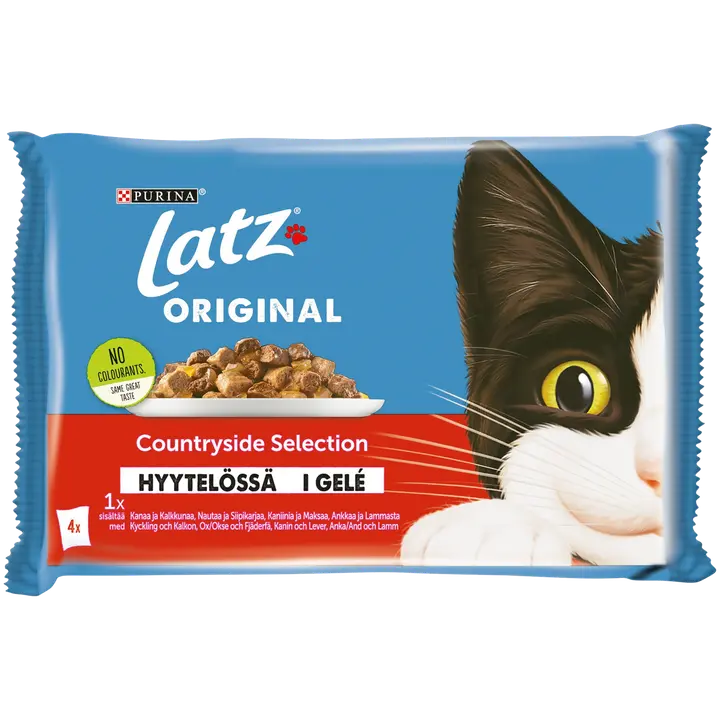 Latz Original kassitoiduvalik tarretises 4x85g