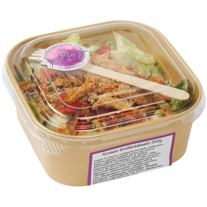 Everdeli korean broilerisalaatti 300 g