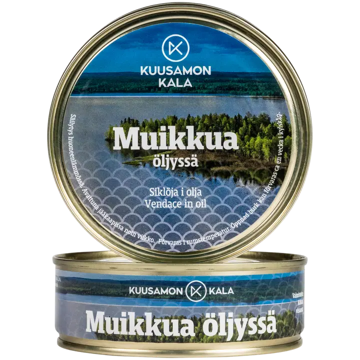 Kuusamon kala Muikkua öljykastikkeessa 190/170g