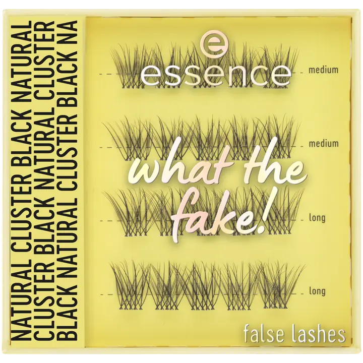 Essence ripsmetušš What the Fake! False lashes Natural Cluster 06