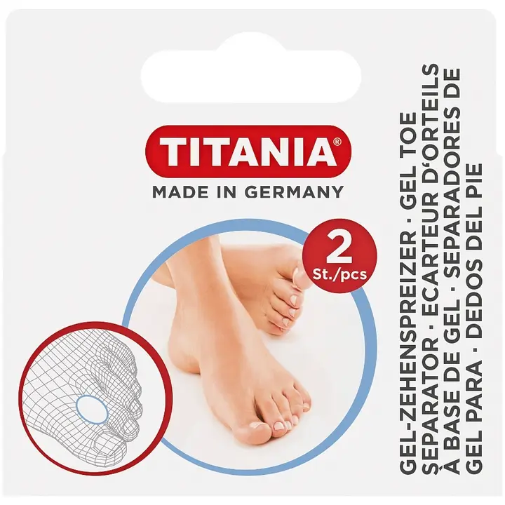 Titania 2kpl varpaanoikaisija/erottaja