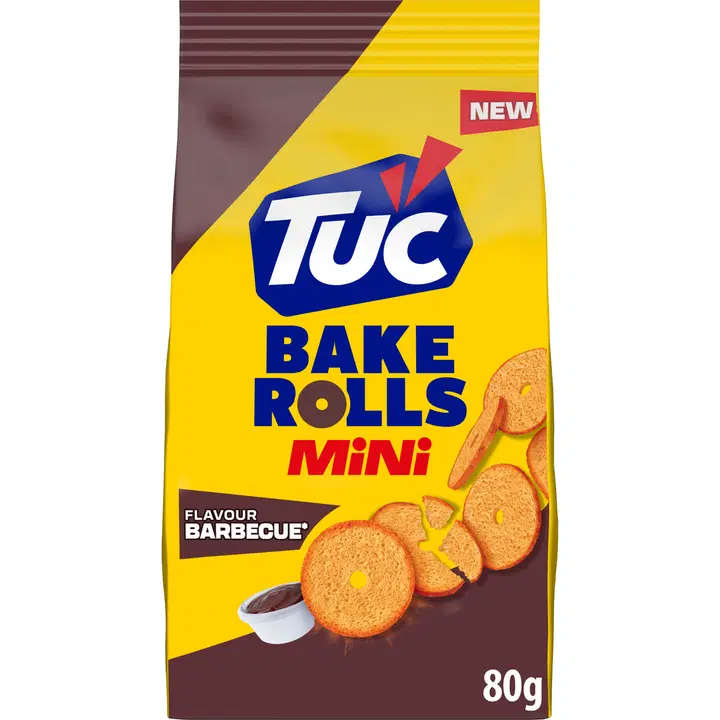 TUC Bake Rolls Mini Barbecue  leipälastu 80g