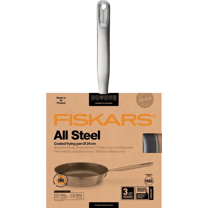 Fiskars paistinpannu All Steel 24cm