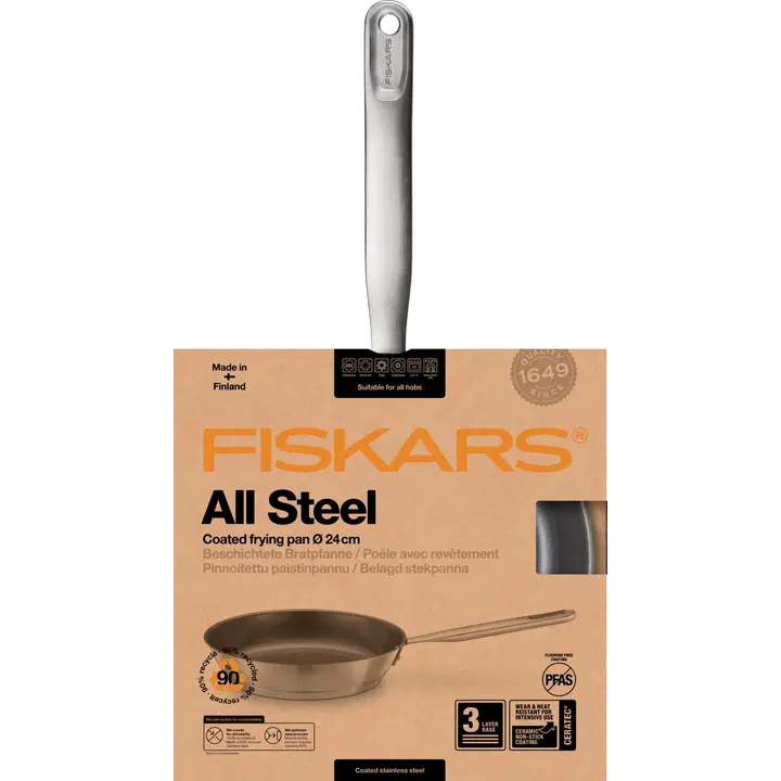 Fiskars paistinpannu All Steel 24cm