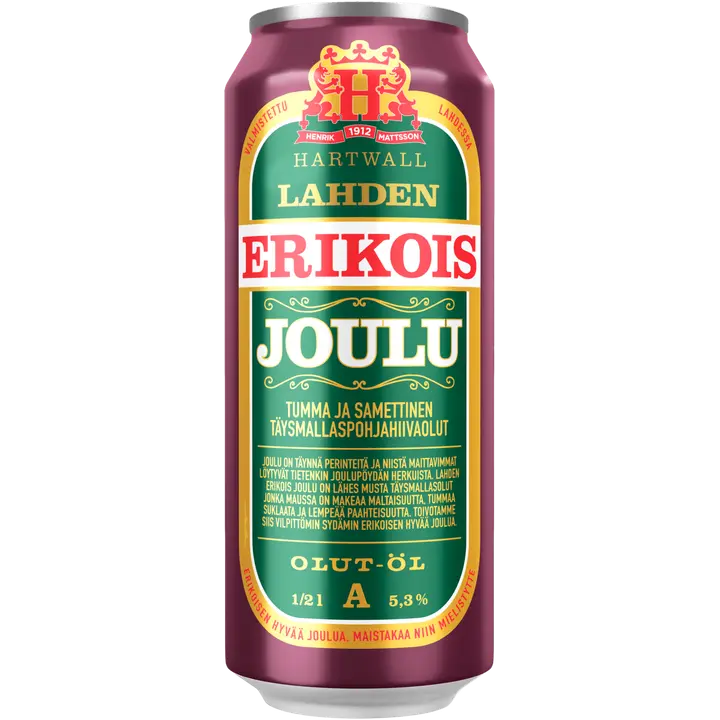 Lahden Erikois Jouluolut 5,3% 0,5 l