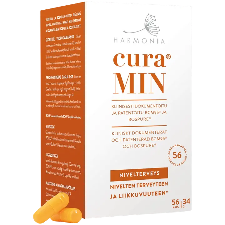 Harmonia curaMIN 56 kapselia /34g