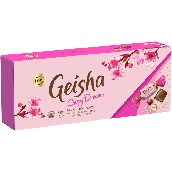 Fazer Geisha crispy dream 270g box