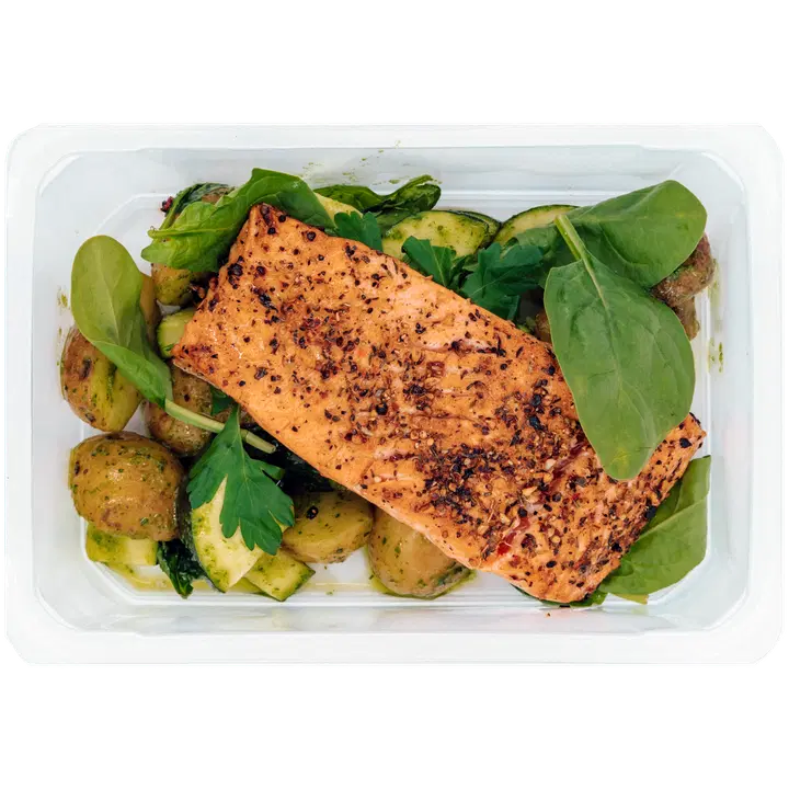 Grillattu lohi VALMIS maustettu