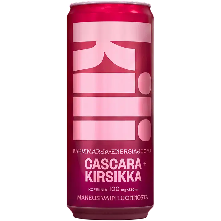 Kili Kahvimarja-energiajuoma Cascara + Kirsikka