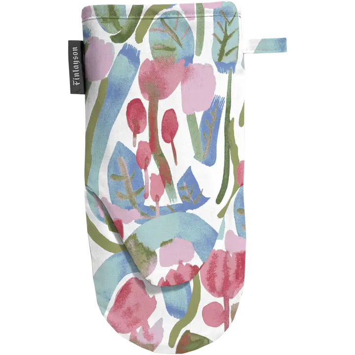 Finlayson patakinnas Kumpula 15x30 cm valkoinen/punainen/aqua