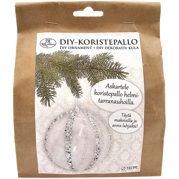 J.K. Primeco DIY-Koristepallosetti 12cm