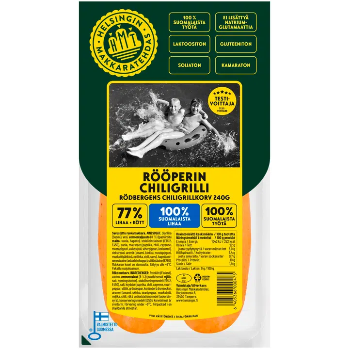 Helsingin Makkaratehdas Rööperin Chiligrilli 240 g
