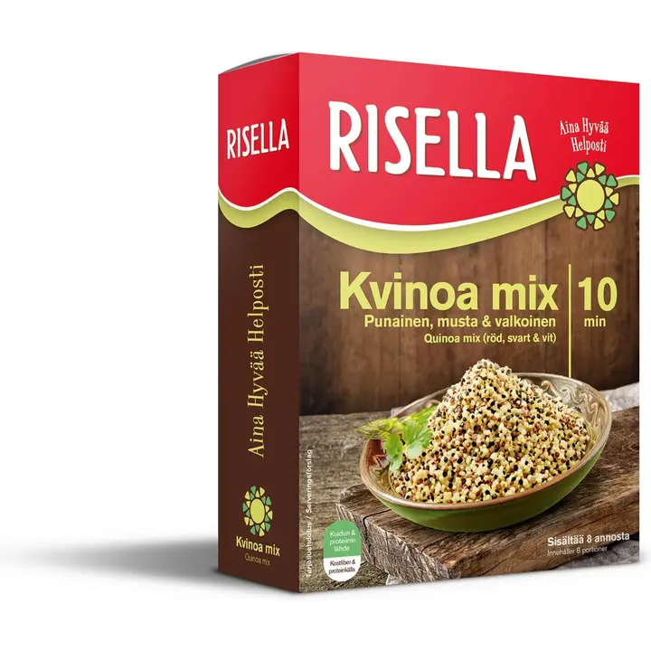 Risella Kvinoa Mix Punainen, musta & valkoinen 500g