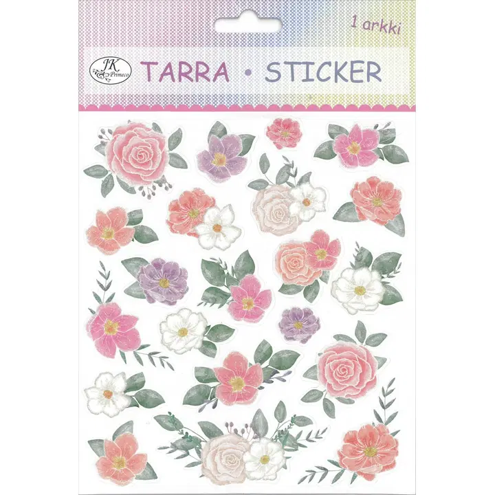 J.K. Primeco tarra-arkki Flora kukat
