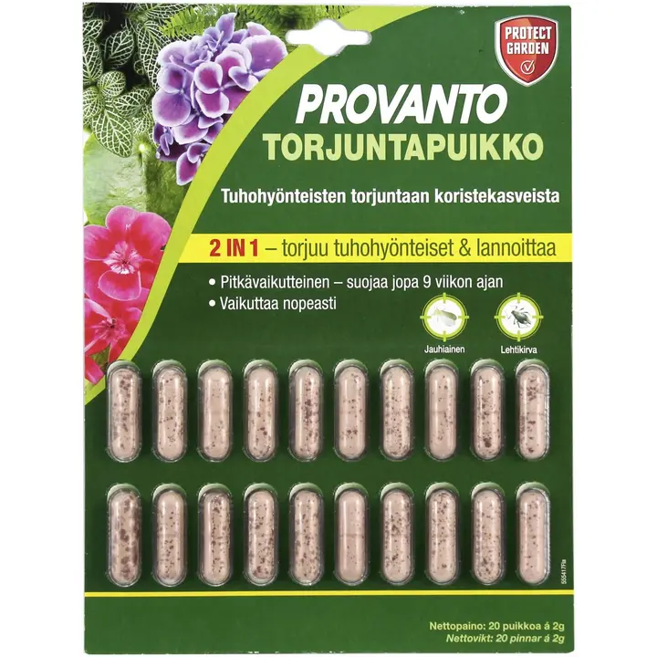 Provanto Torjuntapuikko 20 kpl/pkt