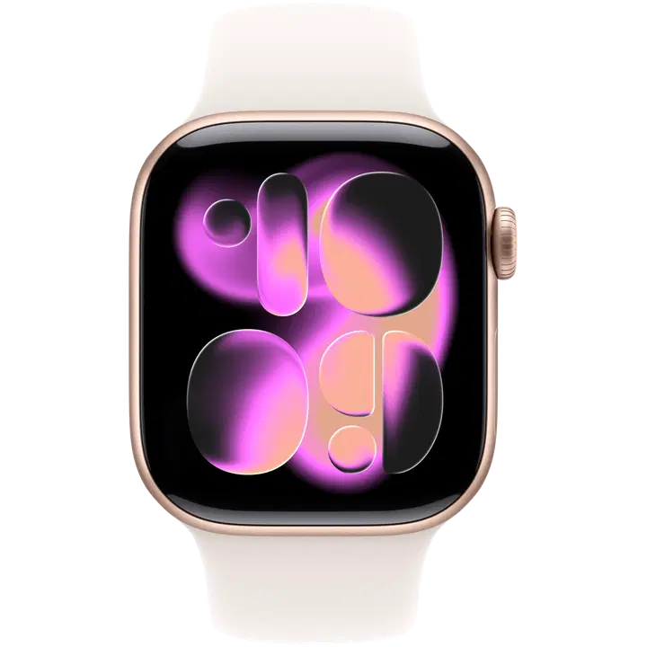 Nutikell Apple Watch 11 GPS 42mm roosakuld/sport S/M