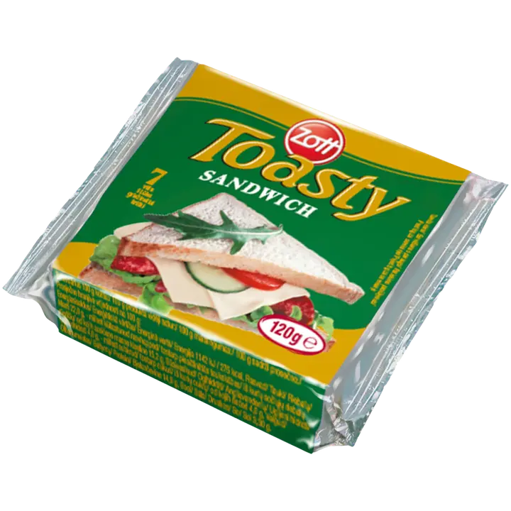 Zott toasty sandwich sulatatud juust 120 g
