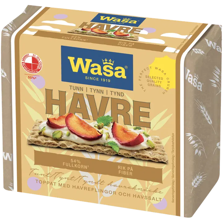 Wasa Tunn Havre näkkileipä 265g