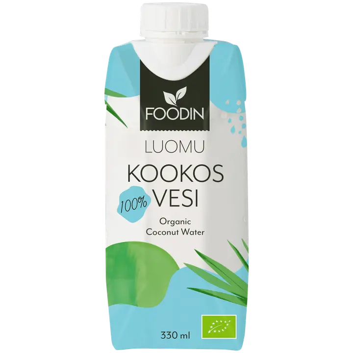 Foodin kookosvesi luomu 330ml