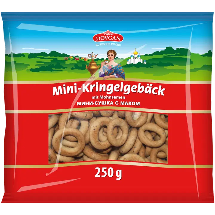 Dovgan Minirinkelit, unikonsiemenillä 250g