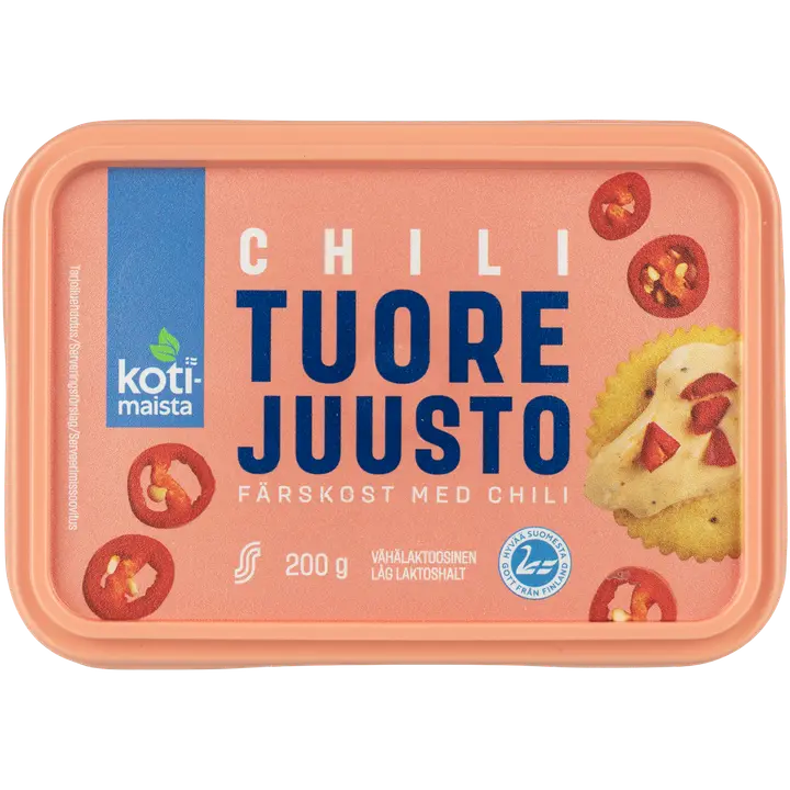 Kotimaista Tuorejuusto chili 200g