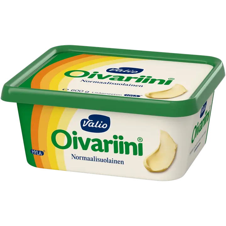 Valio Oivariini vähelaktoosine rasvasegu, 600 g