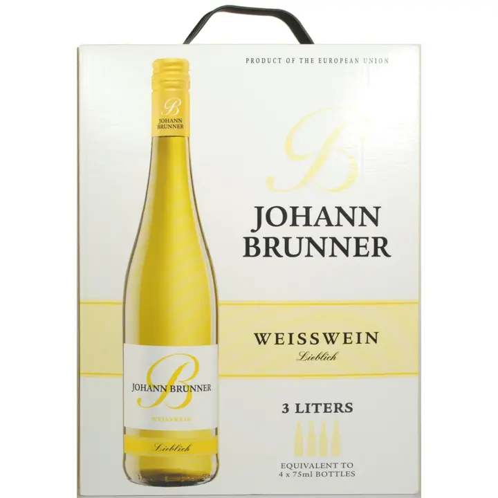 Johann Brunner Weisswein Lieblich vein 11%vol 3l