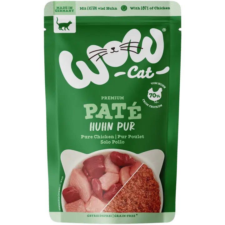 WOW CAT ADULT Paté Kyckling 125 g