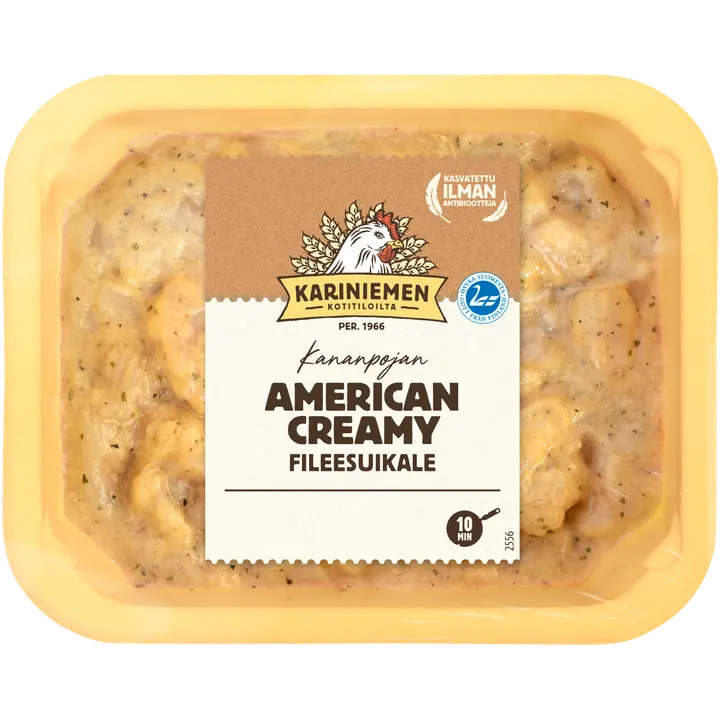 Kariniemen Kananpojan fileesuikale American Creamy 270 g