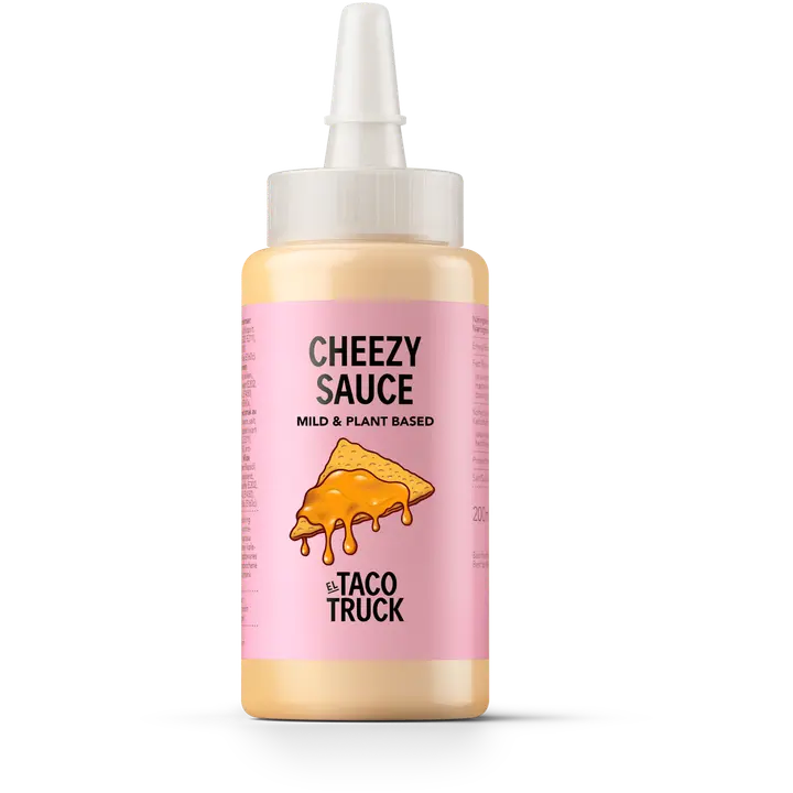 El Taco Truck Cheezy Sauce - Mieto, raikas ja kermainen kastike cheddar-maulla.