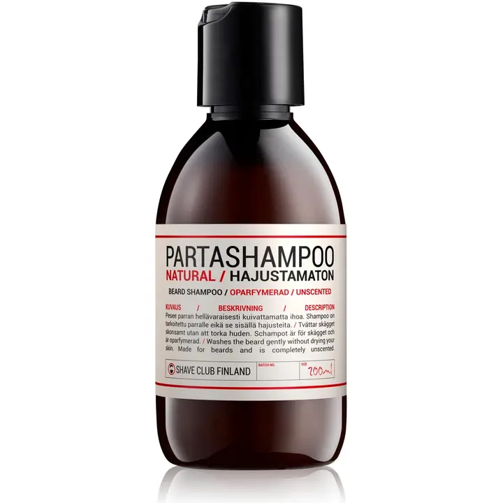 Shave Club Finland partashampoo natural 200ml