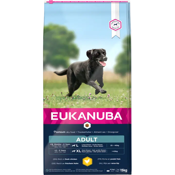 Eukanuba Adult Large Breeds koiranruoka 15 kg