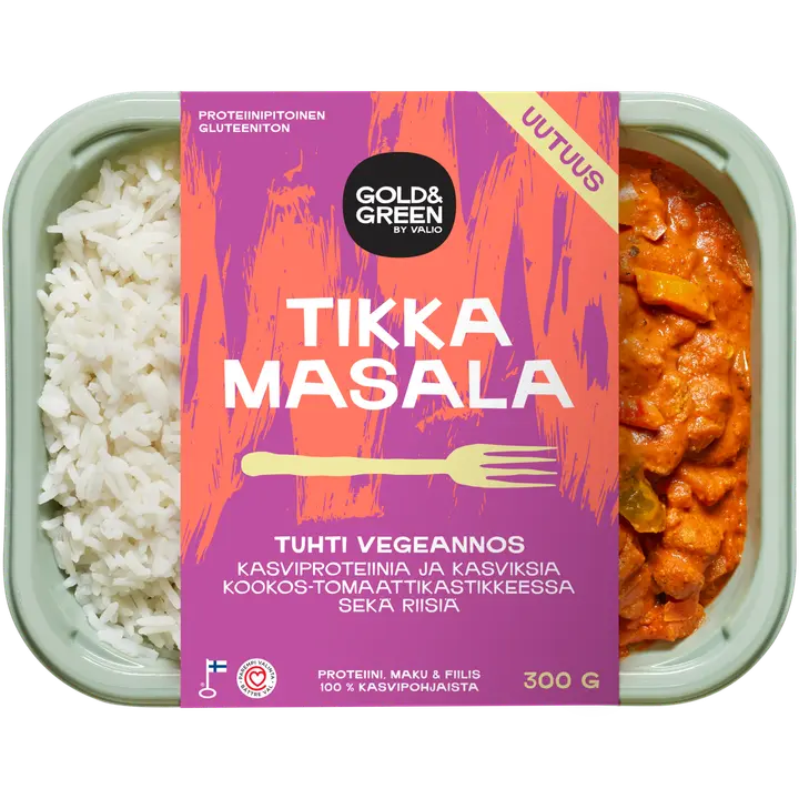 Gold&Green® Tikka Masala ja riisi 300 g