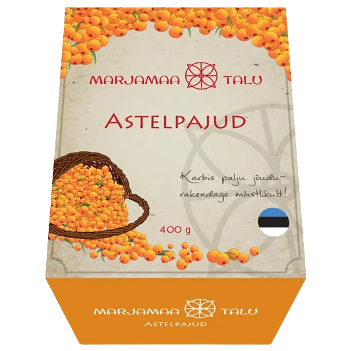 Astelpajumarjad, 400 g