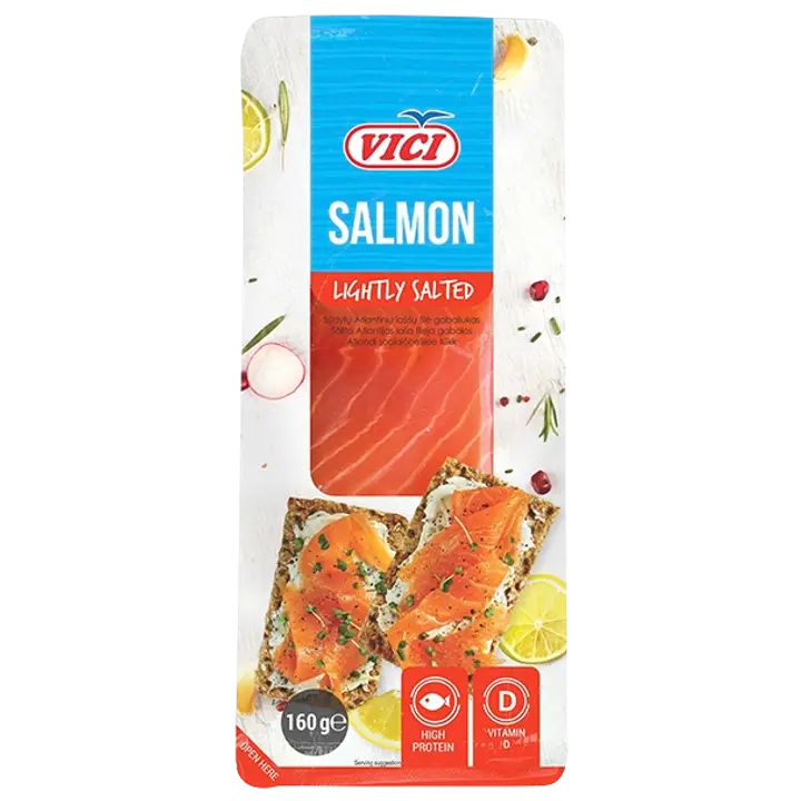 Vici Soolalõhefilee Tükk 160 G