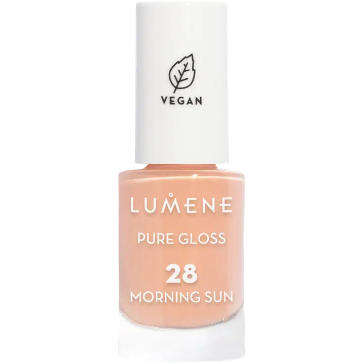 Lumene Pure Gloss Kynsilakka 28 Aamuaurinko 5 ml